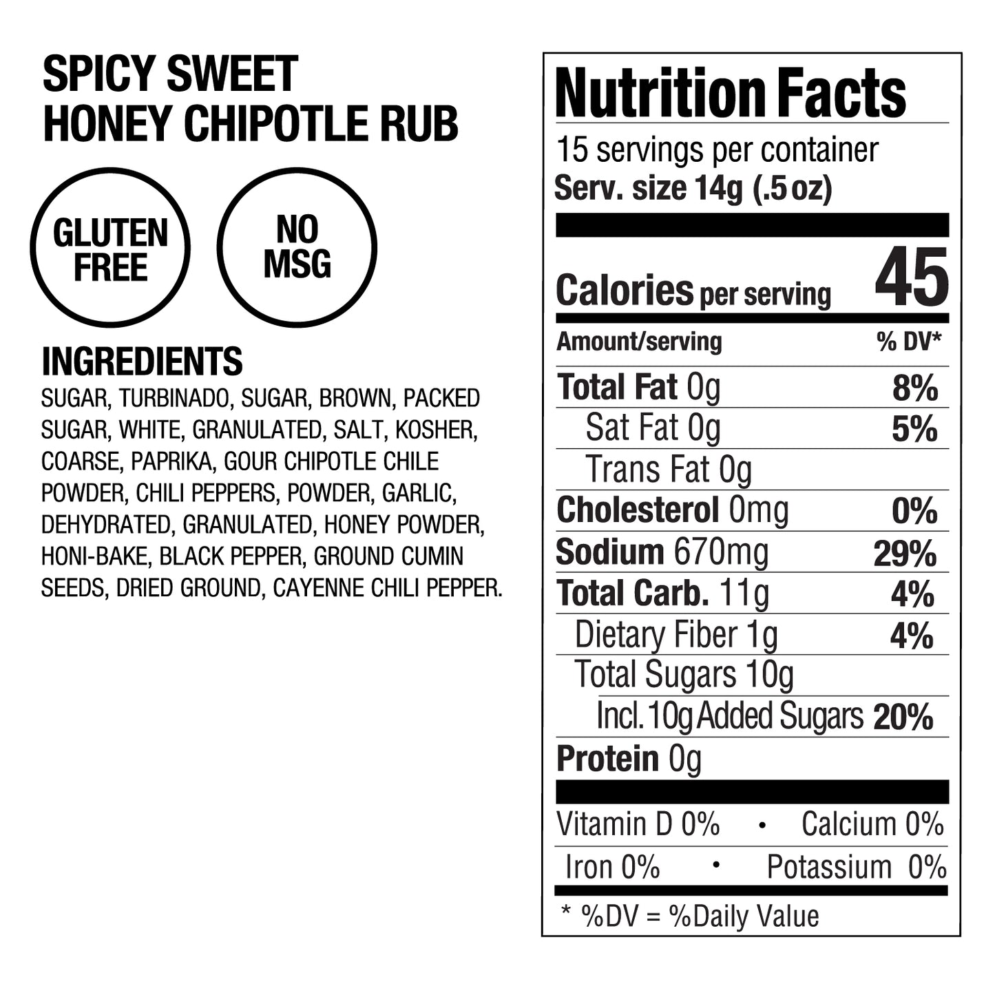 Spicy Sweet Honey Chipotle Rub