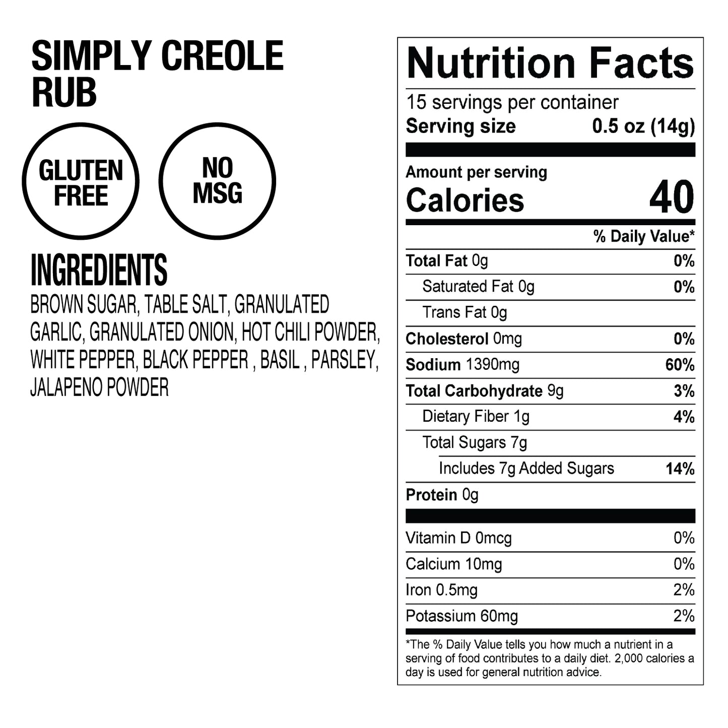 Simply Creole Rub